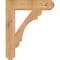 Ekena Millwork Olympic Craftsman Smooth Bracket, Western Red Cedar, 3 1/2"W x 18"D x 22"H BKT04X18X22OLY04SWR - alternate 4